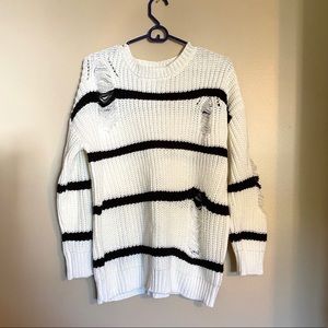 Forever 21 Distressed Sweater